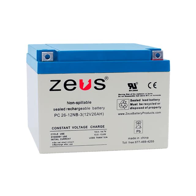ZEUS Battery Products PC26-12NB