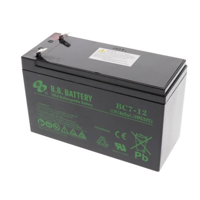 B B Battery BC7-12-T2