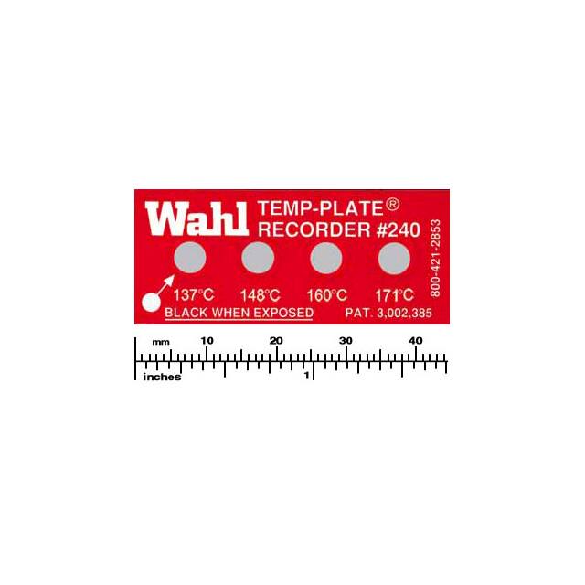 Wahl Temp-Plate® 240-137C