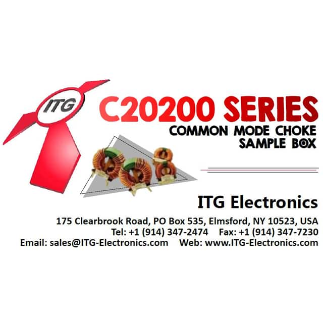 ITG Electronics, Inc. C20200 SERIES SAMPLES KITS