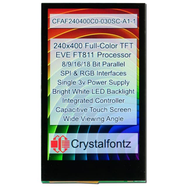 Crystalfontz CFAF240400C0-030SC-A1-1