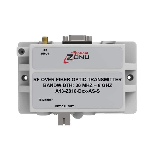 Optical Zonu Corporation A13-Z816-D53-AS-S