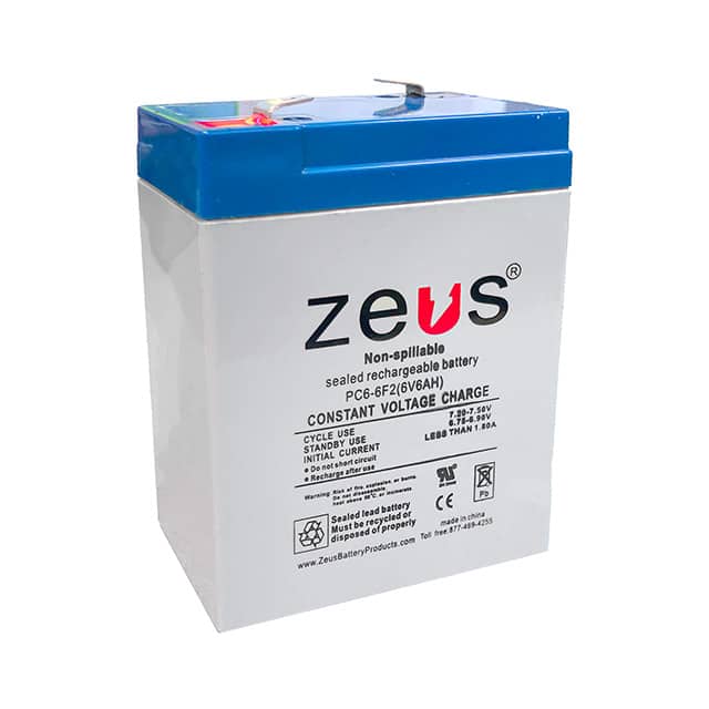 ZEUS Battery Products PC6-6F2