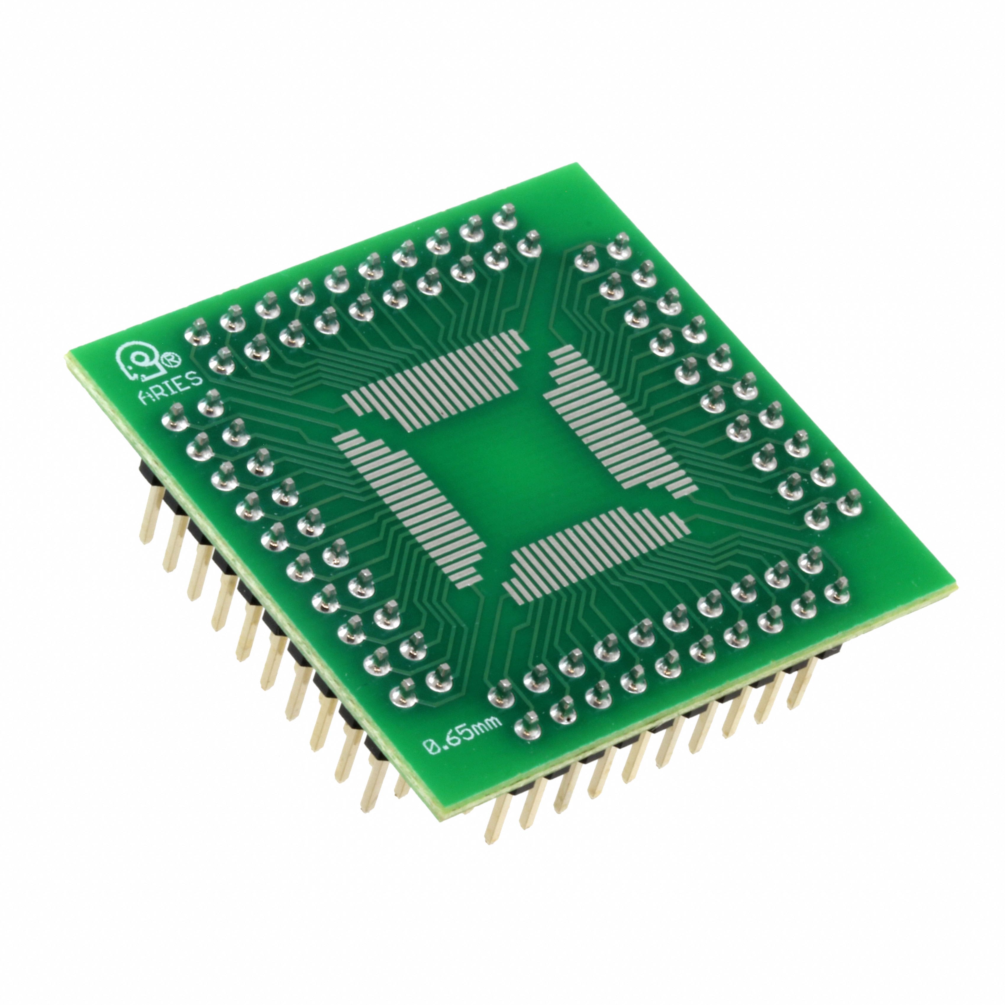 Aries Electronics LCQT-QFP0.65-52