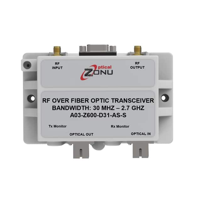 Optical Zonu Corporation A03-Z600-D31-AS-S