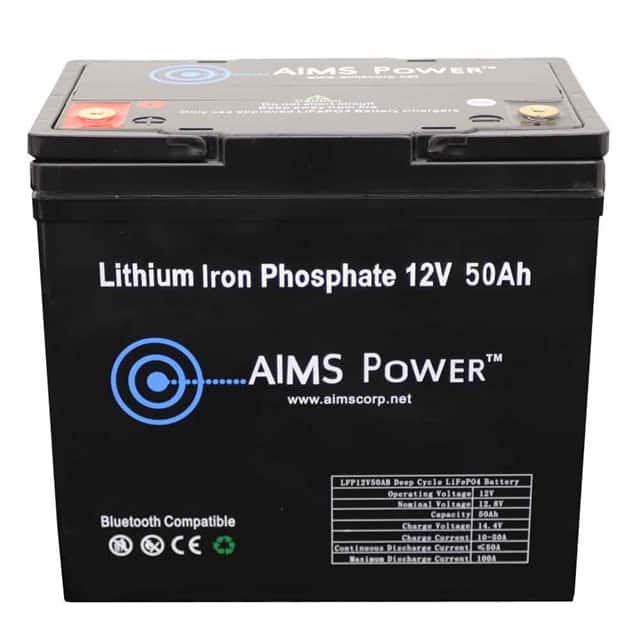 AIMS Power LFP12V50AB