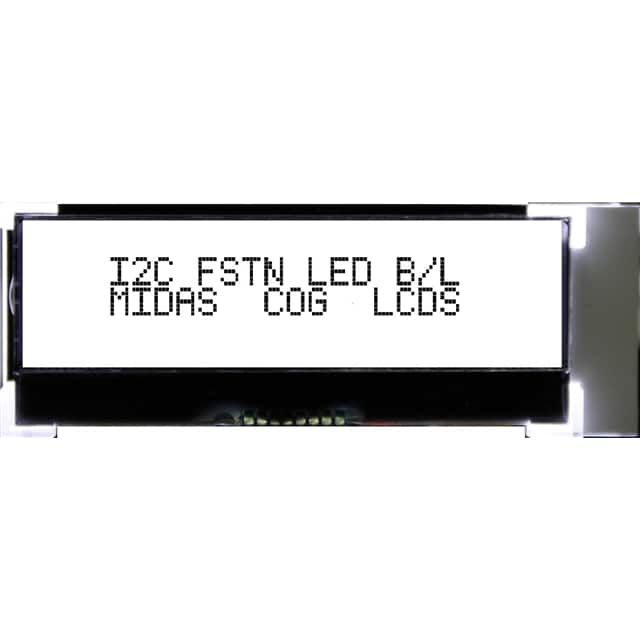 Midas Displays MCCOG21605D6W-FPTLWI