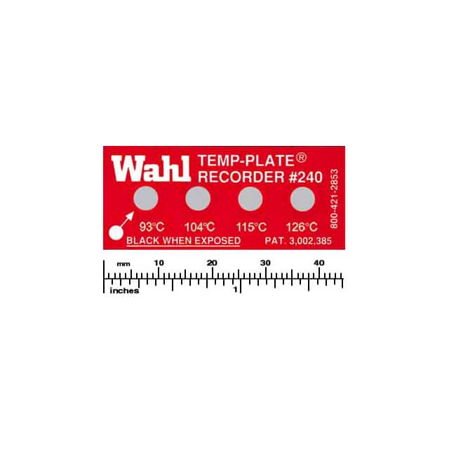 Wahl Temp-Plate® 240-094C