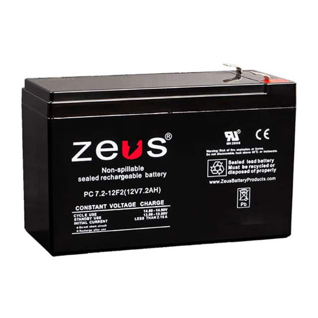ZEUS Battery Products PC7.2-12F2