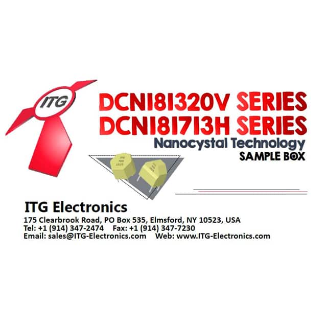 ITG Electronics, Inc. DCN SERIES SAMPLES KITS