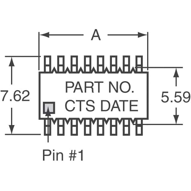 CTS Resistor Products 768141102GP