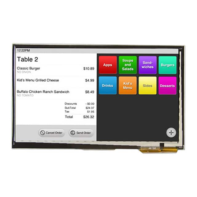 Displaytech DT070ATFT-PTS