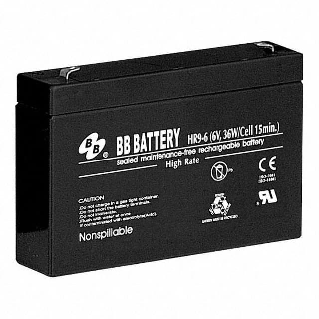 B B Battery HR9-6-T2
