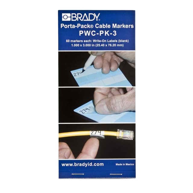 Brady Corporation PWC-PK-3