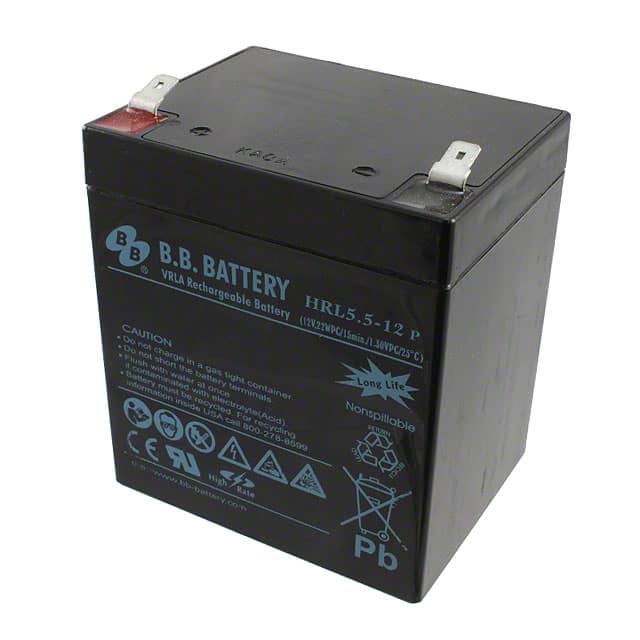 B B Battery HRL5.5-12P-T2 RA