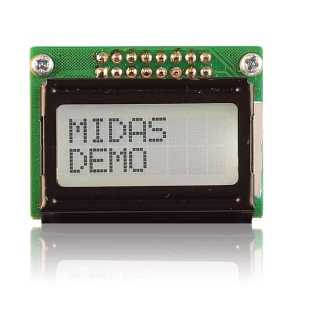 Midas Displays MC20805B6W-FPTLW-V2