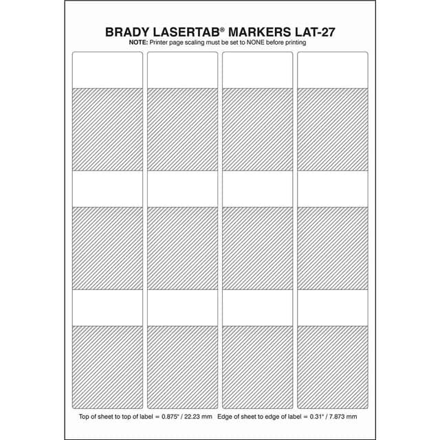 Brady Corporation LAT-27-361-1