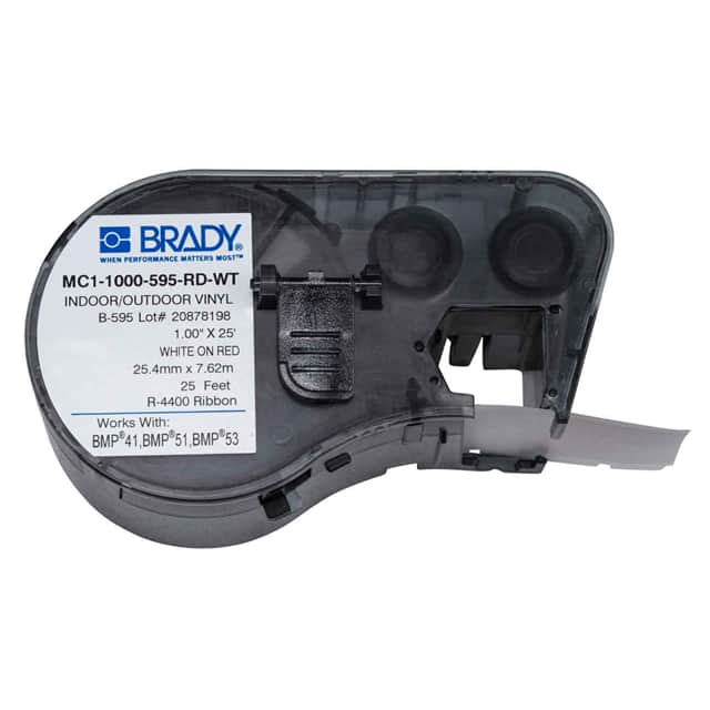 Brady Corporation MC1-1000-595-RD-WT