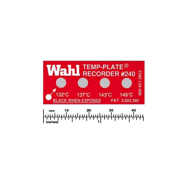 Wahl Temp-Plate® 240-132C