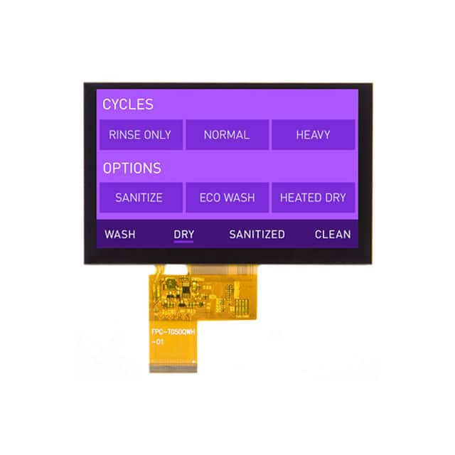 Displaytech DT050TFT-TS