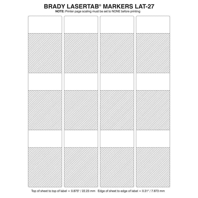 Brady Corporation LAT-27-361-0.25