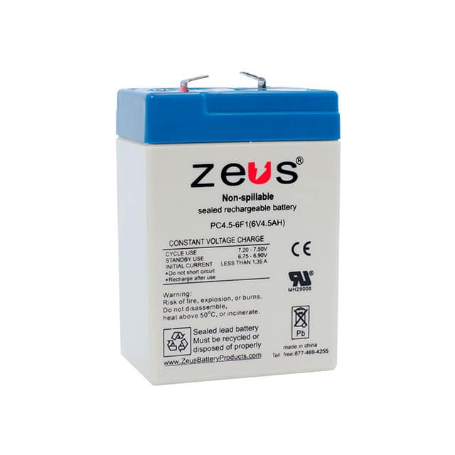 ZEUS Battery Products PC4.5-6F1