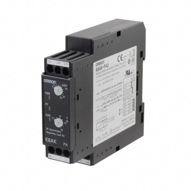 Omron Automation and Safety K8AK-PA2 380/480VAC