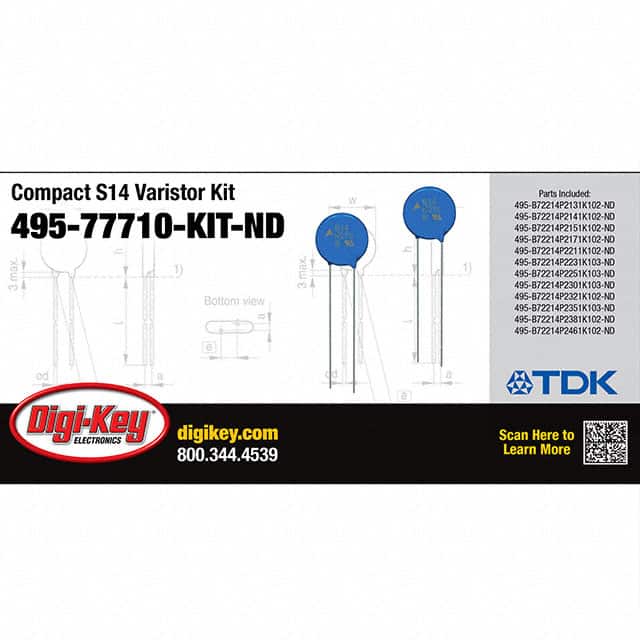EPCOS - TDK Electronics 495-77710-KIT